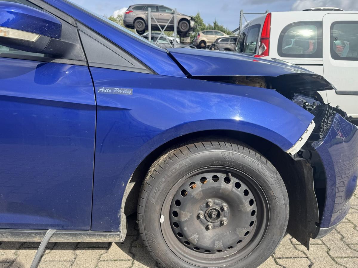 Ford Focus 3 original Kotfl&uuml;gel vorn rechts Indic Blau Bj.2014